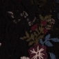 Preview: Spitze mit  Blumenstickerei schwarz bordeaux blau weiß