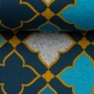 Preview: Canvas taste of morrokech Grand Ornaments Ornamente by lycklig design türkisblau dunkelpetrol