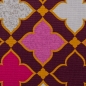 Preview: Canvas taste of morrokech Grand Ornaments Ornamente by lycklig design dunkelbordeaux pink