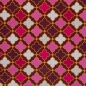Preview: Canvas taste of morrokech Grand Ornaments Ornamente by lycklig design dunkelbordeaux pink