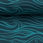 Preview: Jersey Waves by Käselotti tiefblau hellblau