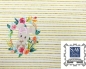 Preview: French Terry - Sommersweat Panel - Flower Bunny - FHTN