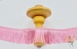 Preview: Fransenborte rosa 5 cm