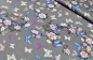 Preview: Viscose French Terry Druck Lilac Wonder - Schmetterlinge grau
