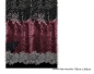 Preview: Jersey Panel - Leopard schwarz - bordeaux rot  2 m hoch x 1,5 m breit