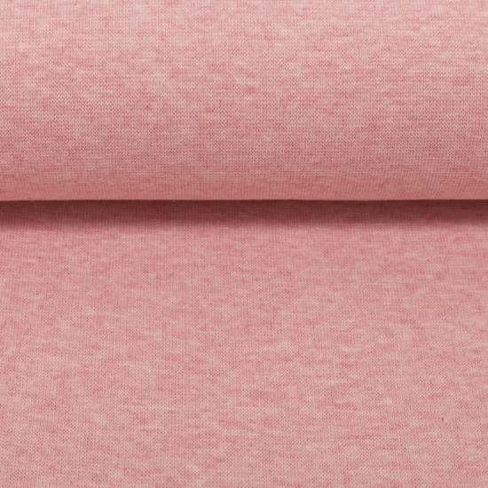 Bündchen melange rosa extra breit Farbnr. 1432
