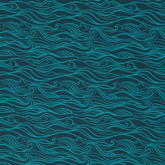 Jersey Waves by Käselotti tiefblau hellblau
