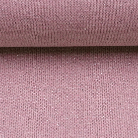 Bündchen Heike Glamour rosa silber Farbnr. 433