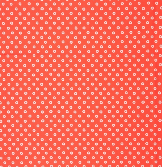 Baumwolle Steinbeck Punkte - rot - weiß
