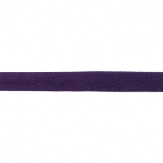 Baumwolljersey Schrägband violett