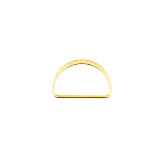 Metall D-Ring gold 40 mm