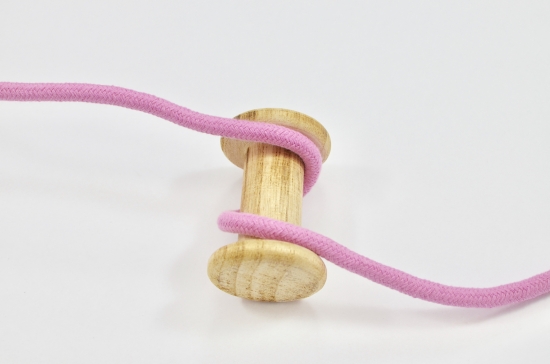Baumwollkordel rosa 10 mm
