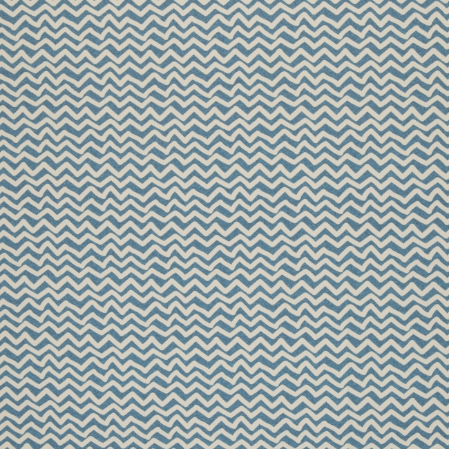 Jersey Wellenstreifen - FS 20 Kollektion Josy  - blau meliert weiß