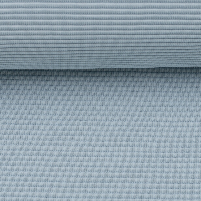 Strickstoff Femke Rippenstruktur hellblau Farbnr. 251