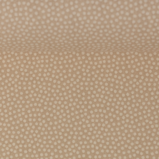 Baumwolle Webware Dotty Punkte beige creme Farbnr. 170