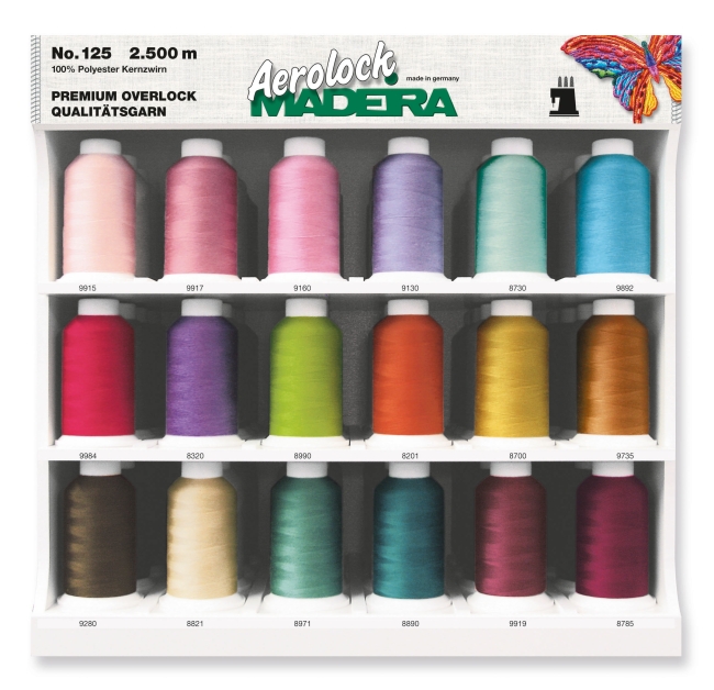 Madeira Aerolock no 125 Farb Nummer 8020 2500m wollweiß eierschalenweiß