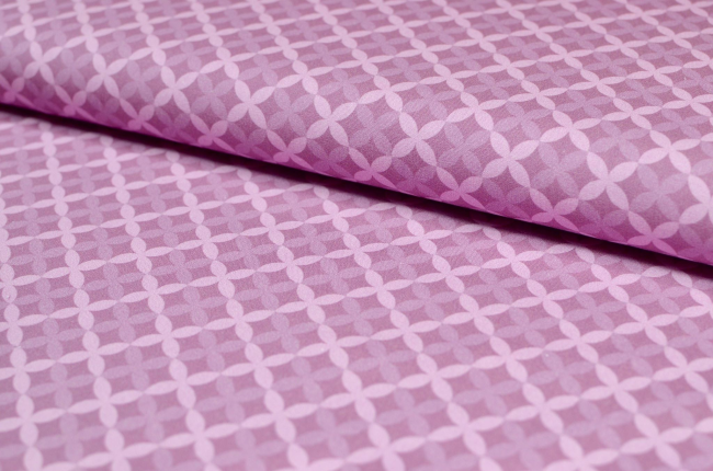 Baumwolle Webware rosa Kreuze
