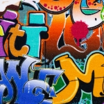 Sweat angeraut Toronto Graffiti komplett bunt