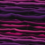 Sweat Sommersweat angeraut Wavy Stripes by Lyckig Design erika pink lila schwarz Farbnr. 936