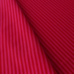 Ringel Streifen Bündchen rot pink 35 cm im Schlauch Farbnr 502