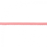 Elastische Spitze mit Bogenkante rosa 11 mm 43919