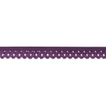 Elastische Spitze violett 20 mm 44364