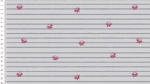 Jersey Digital Druck Kombi zu Cute Girl Blumenmädchen - Schmetterlinge - Streifen rosa - grau