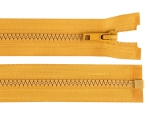 Reißverschluss für Jacken teilbar 5 mm Länge 60 cm für senf gelb 123
