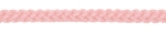 Baumwollkordel geflochten 10 mm blass rosa