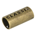 Metall Kordelende Classic 11 mm bronze
