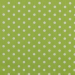 Baumwolle Webware Dots weiße Punkte auf grün