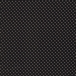 Baumwolle Webware Judith Dots kleine weiße Punkte auf schwarz