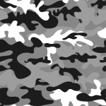 Baumwolle Kim Webware camouflage grau schwarz Farbnr. 182