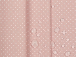 Beschichtete Baumwolle Petit Dots rosa