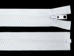 Reißverschluss für Jacken teilbar Autolock Krampen 5 mm Länge 30 cm weiß 101