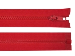 Reißverschluss für Jacken teilbar Autolock Krampen 5 mm Länge 30 cm rot 148