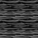 Jersey Wavy Stripes by lycklig Design schwarz grau - 299183