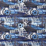 Jersey Football Fußball blau weiß